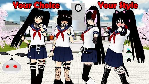 SchoolGirl AI 3D Anime Sandbox MOD Unlimited Money