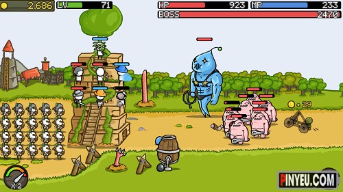 Game hay cho Android Grow Castle