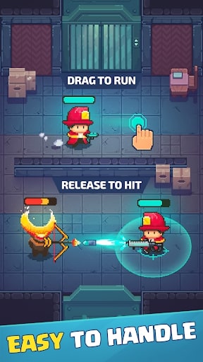 Firefighter: pixel shooter MOD Full Money