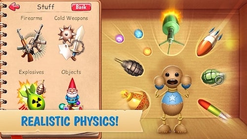 Kick The Buddy Remastered mod dinero ilimitado