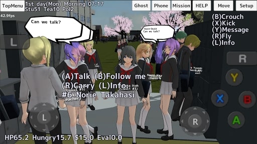 School Girls Simulator MOD Unlimited Money