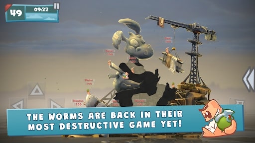 Worms W.M.D: Mobilize MOD Full Version Unlocked