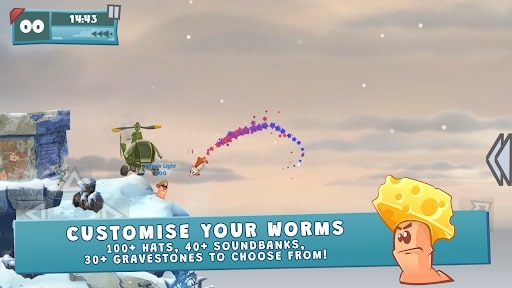 Worms W.M.D: Mobilize MOD Unlimited Money