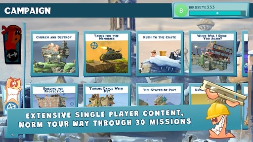 Worms W.M.D: Mobilize MOD Full Unlock