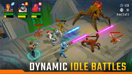 Final Frontier: Space Idle RPG game