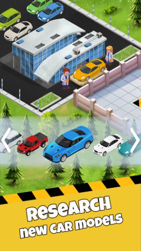 Crafting Cars in Idle Car Factory Car Builder