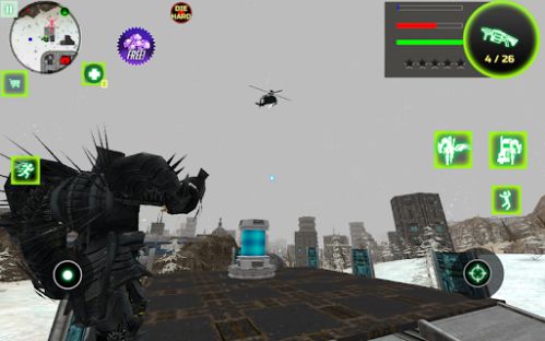 Rampage Through the City in Dragon Robot 2