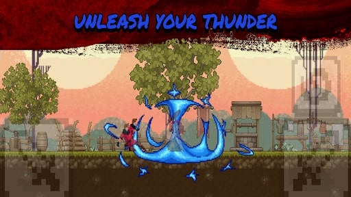 Thunder Samurai Defense Village MOD APK