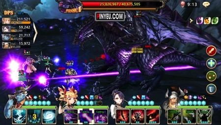 King's Raid MOD Enhanced Damage