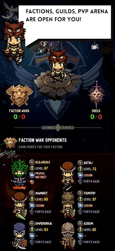 Exoria Online Idle MOD Versatile Menu