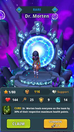 Idle Dungeon Manager mysterious cave exploration