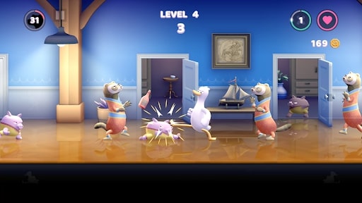 Punch Kick Duck MOD unlimited coins