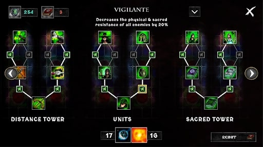Darkest Tower Defense MOD version with unlimited money