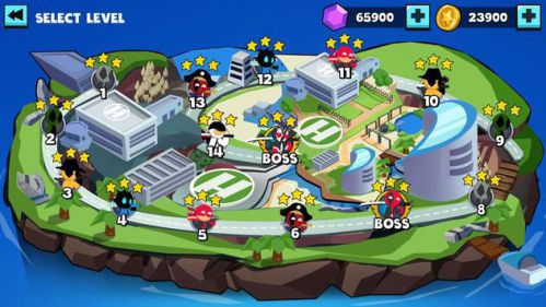 Game with many attractive tournaments
