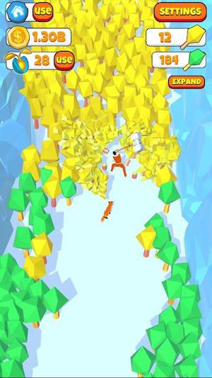 Idle Lumberjack 3D – An engaging tree-chopping game