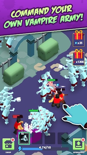 Dracula City Master: Idle Army MOD Money