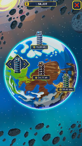 Space simulation game