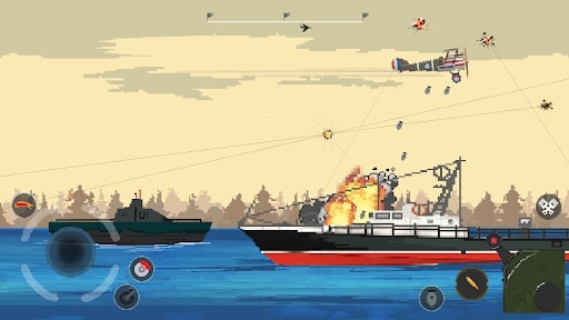 World War II era warplane simulation game