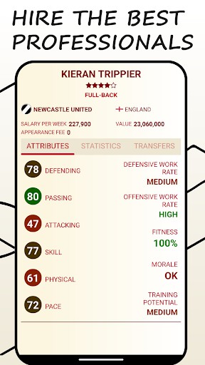 Football club management game