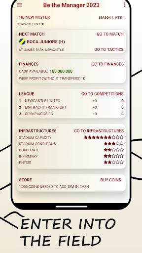 Be the Manager 2023 - Football MOD at ApkUnlimit