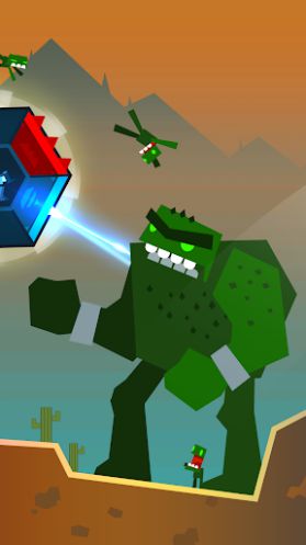 Downhill Smash Sweeps Monsters