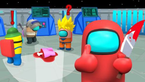 Impostor vs Crewmate eliminate crew members.