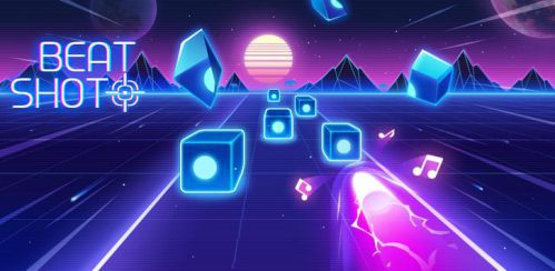 Captivating 3D graphics in Beat Shot 3D