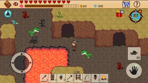 Open World Pixel Game