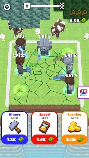 Mining Rush 3D: Idle Merge MOD Ads Removed