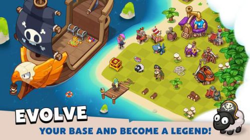Trading on Pirate Evolution Island