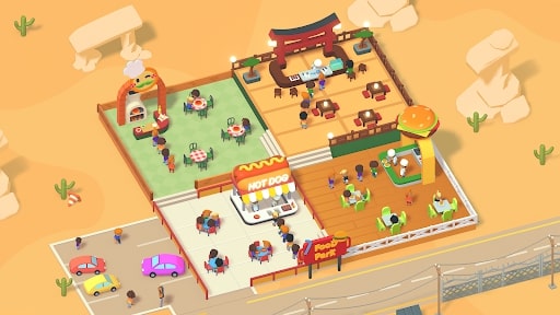 Idle Food Park Tycoon Money Hack