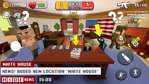 HIDE - Trốn tìm Online Mod Unlock All