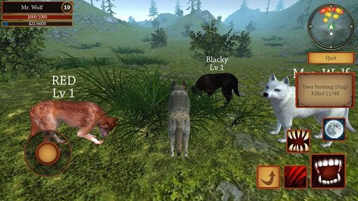 Download Wolf Simulator MOD game