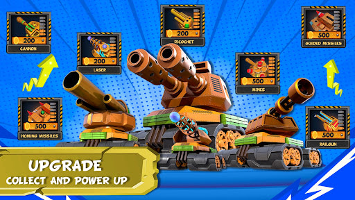 Tank Battles 2D bản MOD Menu