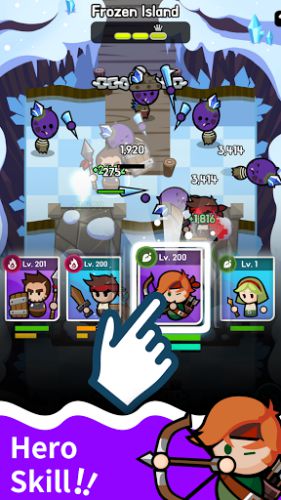 HeroShip Monster Sweeping