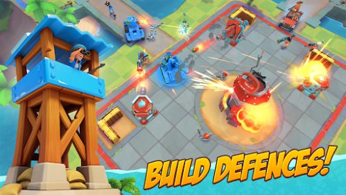 Boom Beach Frontlines 9v9 tactical game