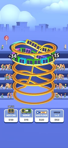 Speed Train MOD Unlock All Coins