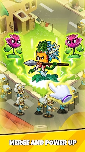 Download Zombie Farm - Plant Defense MOD High Damage