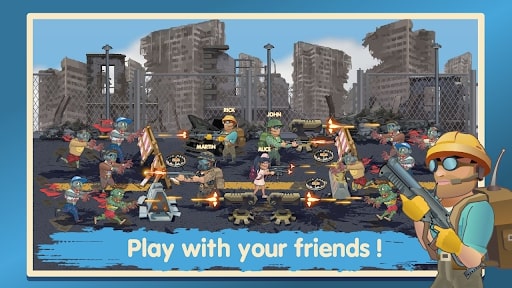 Zomborio: Online game MOD Unlimited Money