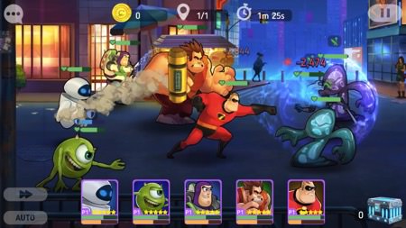 Disney Heroes: Battle Mode MOD version for mobile phones