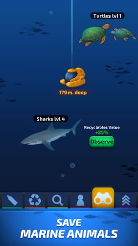 Idle Ocean Cleaner Eco Tycoon – ApkUnlimit version