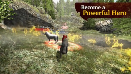 The Wolf for Android iOS phone