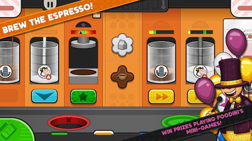 Coffee shop management game