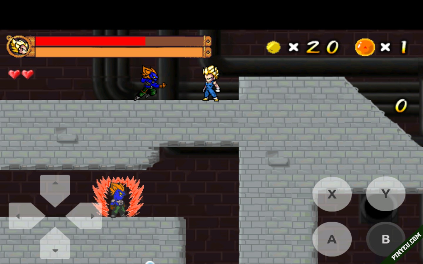 Cài đặt Battle of Saiyan hack trên Android