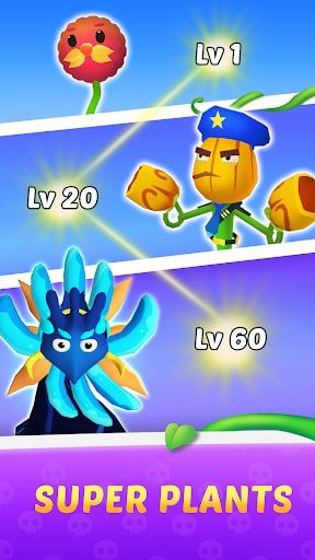 Merge Plants 3D - Garden Defense MOD unlimited money