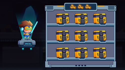 Cyber Power - The Lost Dungeon: Diverse arsenal of equipment