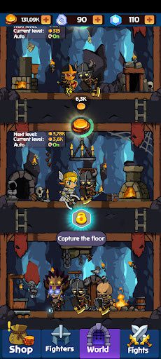 Idle Underworld mod unlimited runes version