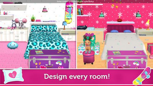 Barbie Dreamhouse Adventures decorating