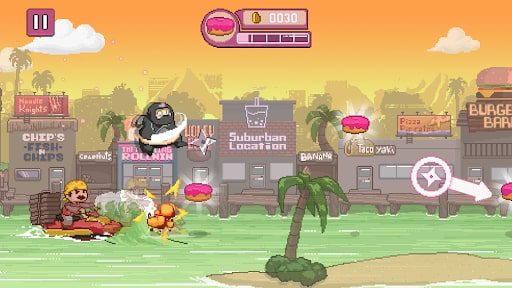 Ninja Chowdown MOD God Mode