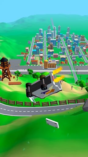 Crash Delivery Car Destruction Mod unlimited money